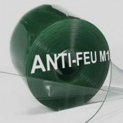 Lanière pvc souple anti-feu M1