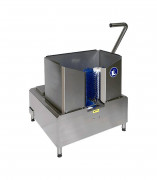 Lave bottes automatique de nettoyage et désinfection - en acier inox AISI 304 - à 3 brosses rotatives - Temps de lavage : 5-10 secondes/botte
