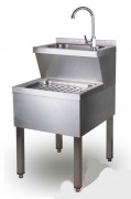 Lave-mains inox industriel