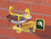 Lave-yeux de sécurité mural