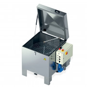 Machine à laver industrielle pour pièces mécaniques - Capacité 60 à 270 L - Débit 180 à 250 L/min