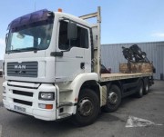Location camion plateau à grue MAN occasion