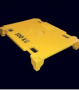 Location de masses d’essai - Charge de 25 kg à 10 tonnes