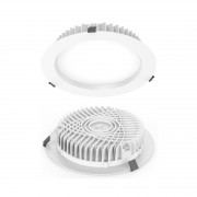 Luminaire LED intérieur à haute luminosité IP44/IK06 - 100-110 lm/W - 10 à 45 W