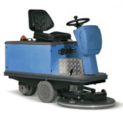 Lustreuse cireuse de sol à batterie - 690 mm - 6 L