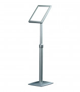 Lutrin porte-menu pivotant en aluminium