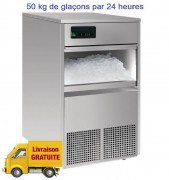 Machine à glaçons 50 kg professionnelle