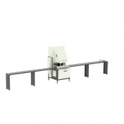 Machine d'encochage à angle fixe 90° et de coupes en V et en L de 3 m - Lame ? 500 mm (2 pièces)