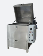 Machine de nettoyage rotative à aspersion - Panier rotatif : Ø 750 mm - Charge maximale : 100 kg - Chauffage électrique : 4,5 kW jusqu'à 100 °C