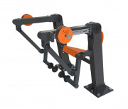 Machine d'extension des jambes en acier pour extérieur - Poids utilisateur : 140 kg