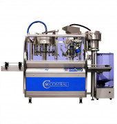 Machine de tirage/bouchage/capsulage