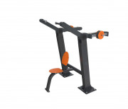 Machine de tirage dorsal en acier pour extérieur - Poids utilisateur : 140 kg