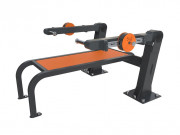 Machine de développé couché en acier pour extérieur - Poids utilisateur : 140 Kg