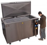 Machine industrielle nettoyage ultrasons