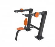 Machine presse épaules pour extérieur en acier - Poids utilisateur : 140 kg