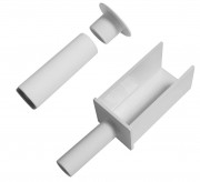 Manchons pour but de handball mobile - à sceller - Longueur: 155 mm - Diamètre tube mâle : 34 mm