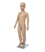 Mannequin de vitrine enfant - Ht. 110 cm - Couleur beige