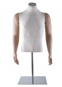 Mannequin Buste Homme recouvert de tissu