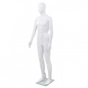 Mannequin de vitrine magasin homme - Ht. 185 cm - Avec base en verre L425 x l295 mm