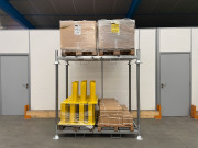 Manurack de stockage temporaire - Léger, simple ou double renforcé - Capacités : 500,1000 et 1800 Kg