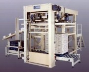 Manutention cartons - Capacité 500 couches/h - Hauteur d'empilage maxi 2.500 mm