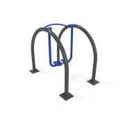 Marcheur pour fitness extérieur - Structure acier - L.1,82 x l.1.2 x H.1.2 m