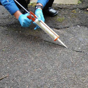 Mastic réparation fissure | mastic spécial bitume 310 ml noir