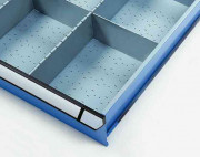 Matériel de subdivision pour tiroirs 605 x 695 mm