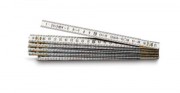 Mesure pliante en aluminium - Longueurs disponibles (m) :  2