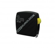 Mètre à ruban boîtier antichoc - Longueur 3 m - Largeur 12.7 mm