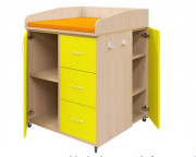 Meuble de change crèche - L 800 x H 1054 x P 800 mm