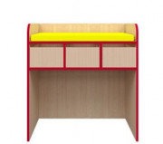 Table à langer crèche - 3 casiers