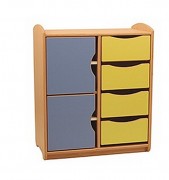 Meuble de rangement en bois