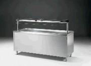 Meuble froid de self-service réglable en hauteur