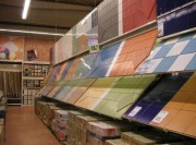 Meuble présentoir carrelage