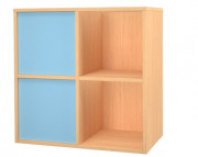 Meuble réversible à 4 cases