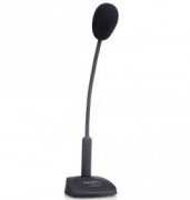 Microphone d'appel col de cygne flexible