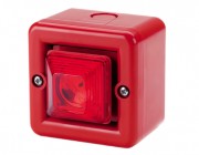 Mini combiné sirène 100 dB LED