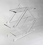 Petite Etagère de Décoration en Plexiglas