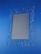 Miroir Design en Plexiglas - 64.5 cm x H.90 cm