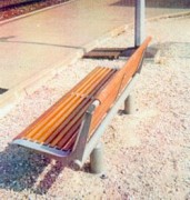 Mobilier urbain sur ancrage