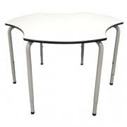 Table modulable et réglable a 6 pieds