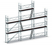 Montage échafaudage pignon