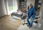 Monte escalier à fonctionnement électrique