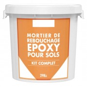 Mortier de rebouchage époxy pour sols