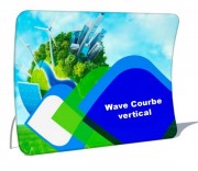 Mur d'image courbe vertical