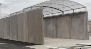 Mur en béton préfabriqué