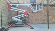 Nacelle araignée sur chenilles extensibles - Hauteur de travail : 18 m - Capacité de charge : 230 kg