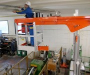 Nacelle articulée automotrice 6.7 m avec déport horizontal 3 m