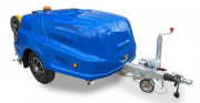 Nettoyeur haute pression vapeur et eau chaude à remorquer